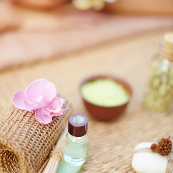 massage femme sur la plage